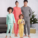 Simplicity Sewing Pattern S9455 Misses', Men's and Children's Knit Tops and Bottoms