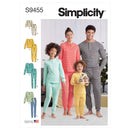 Simplicity Sewing Pattern S9455 Misses', Men's and Children's Knit Tops and Bottoms-15