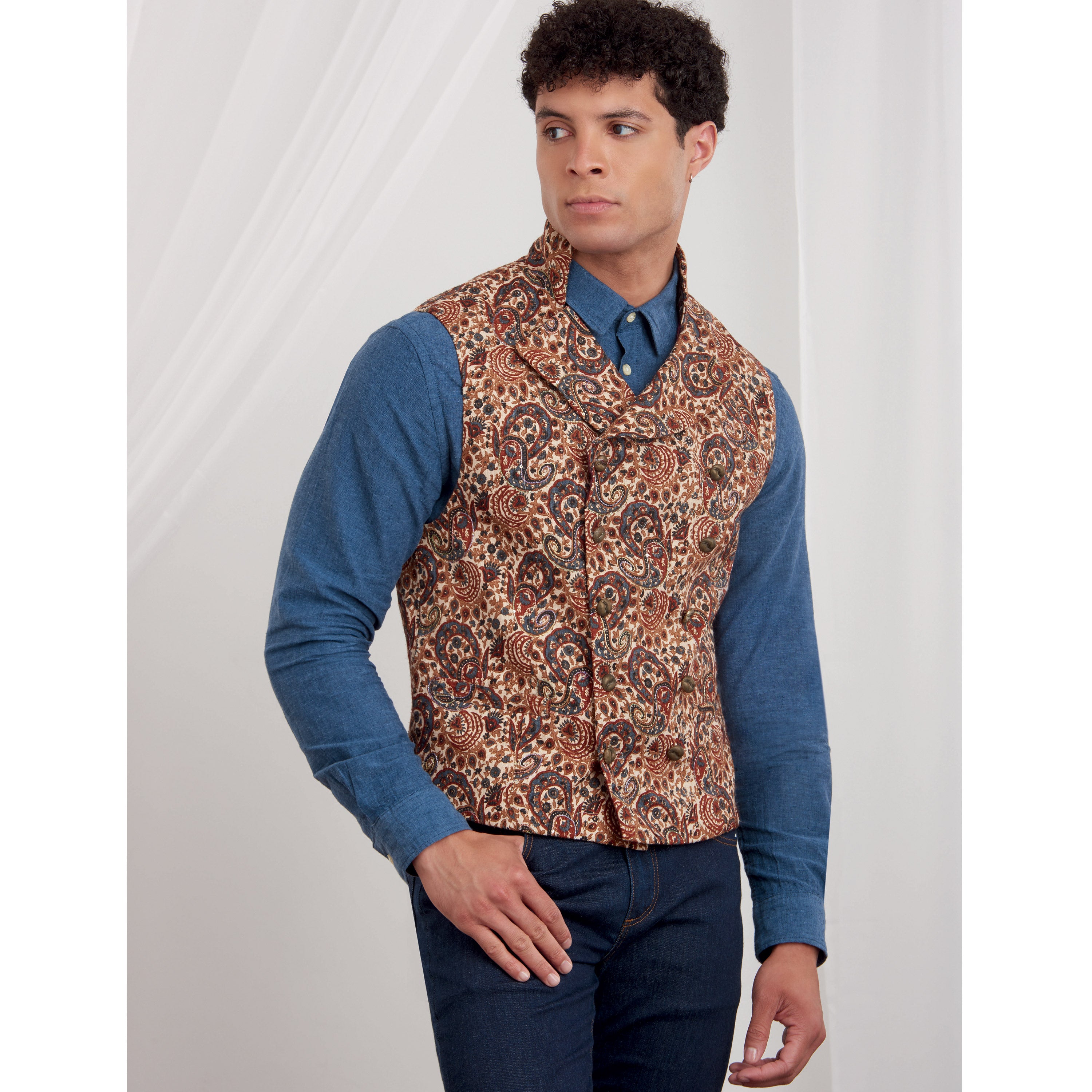 Simplicity Sewing Pattern S9457 Men's Waistcoats - 0