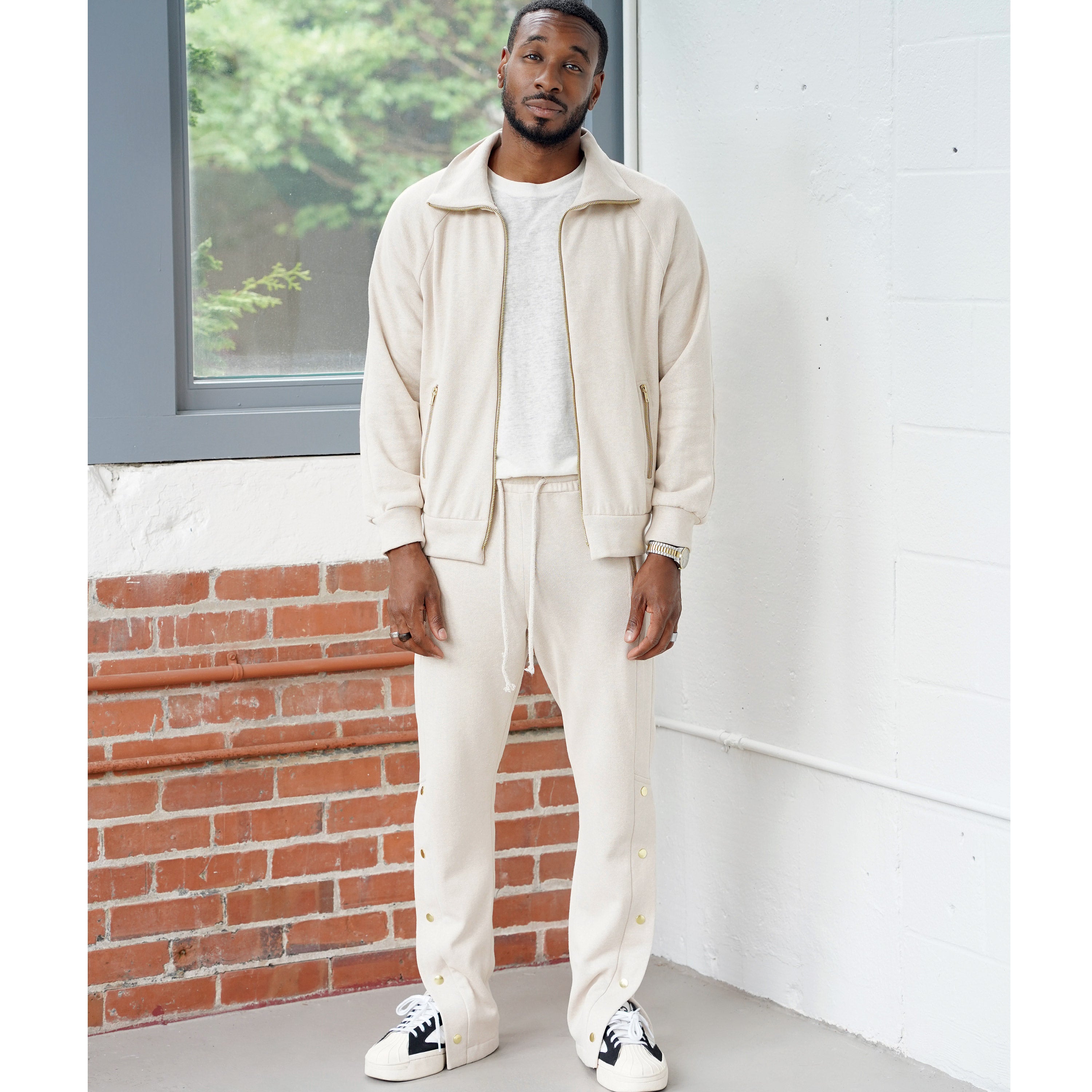 Simplicity Sewing Pattern S9458 Mimi G Men's Jacket and Jogger Bottoms