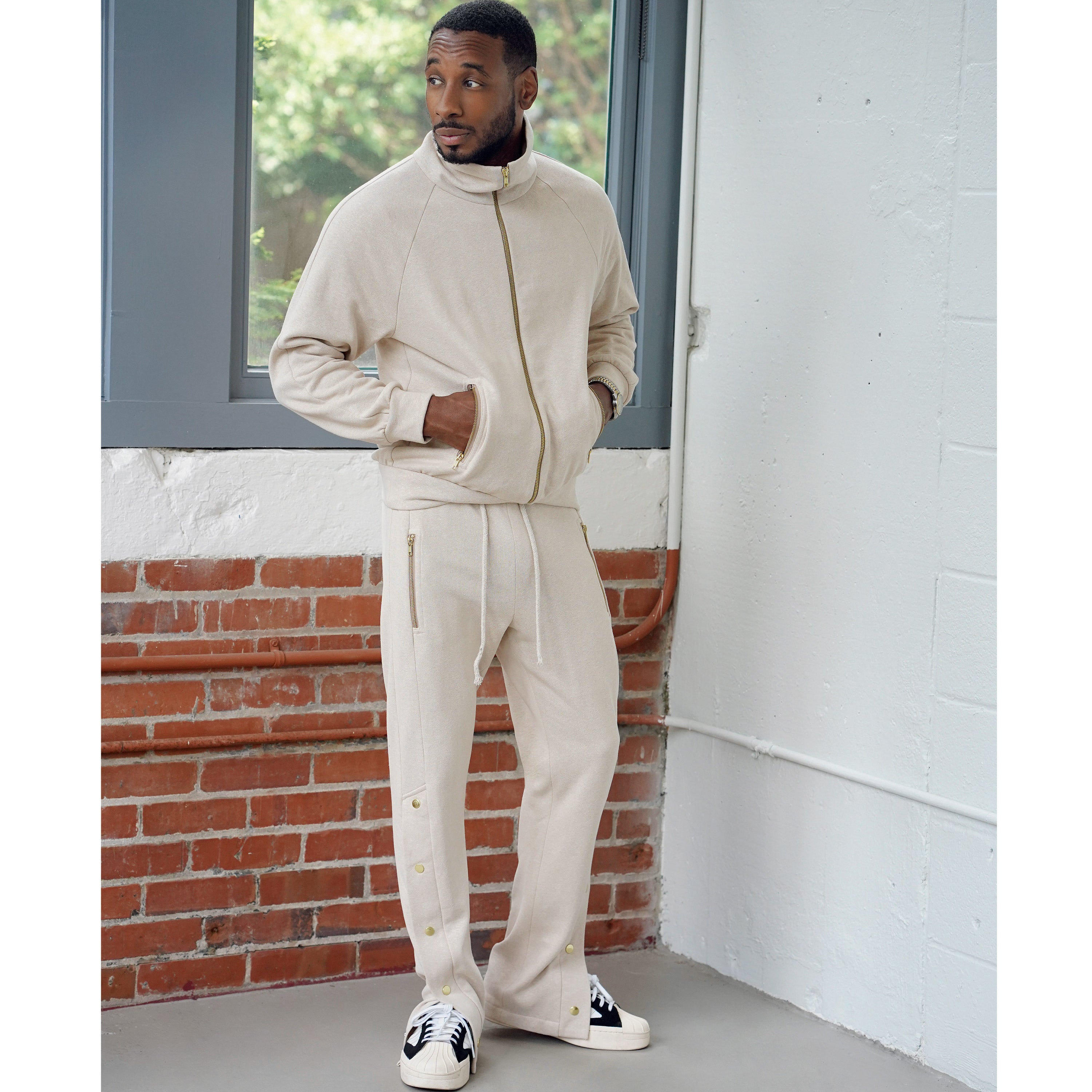 Simplicity Sewing Pattern S9458 Mimi G Men's Jacket and Jogger Bottoms