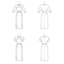 Simplicity Sewing Pattern S9465 Misses' 1950s Vintage Dress-4