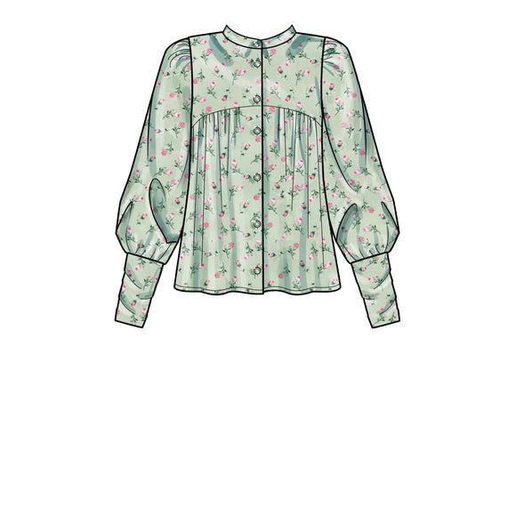 Simplicity Sewing Pattern S9467 Misses' Blouses