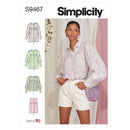 Simplicity Sewing Pattern S9467 Misses' Blouses-1