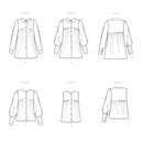 Simplicity Sewing Pattern S9467 Misses' Blouses-8