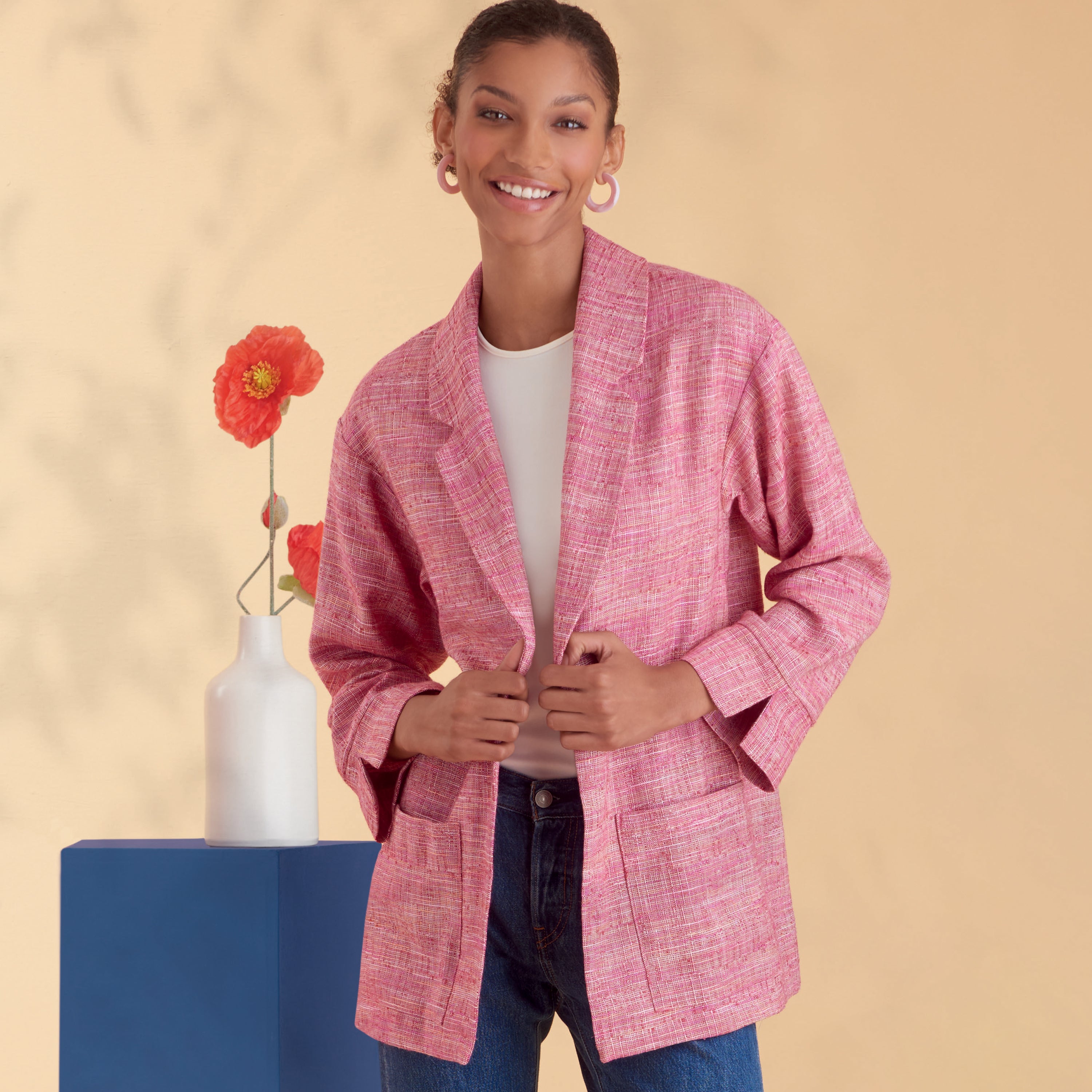 Simplicity Sewing Pattern S9468 Misses' Easy Unlined Jacket