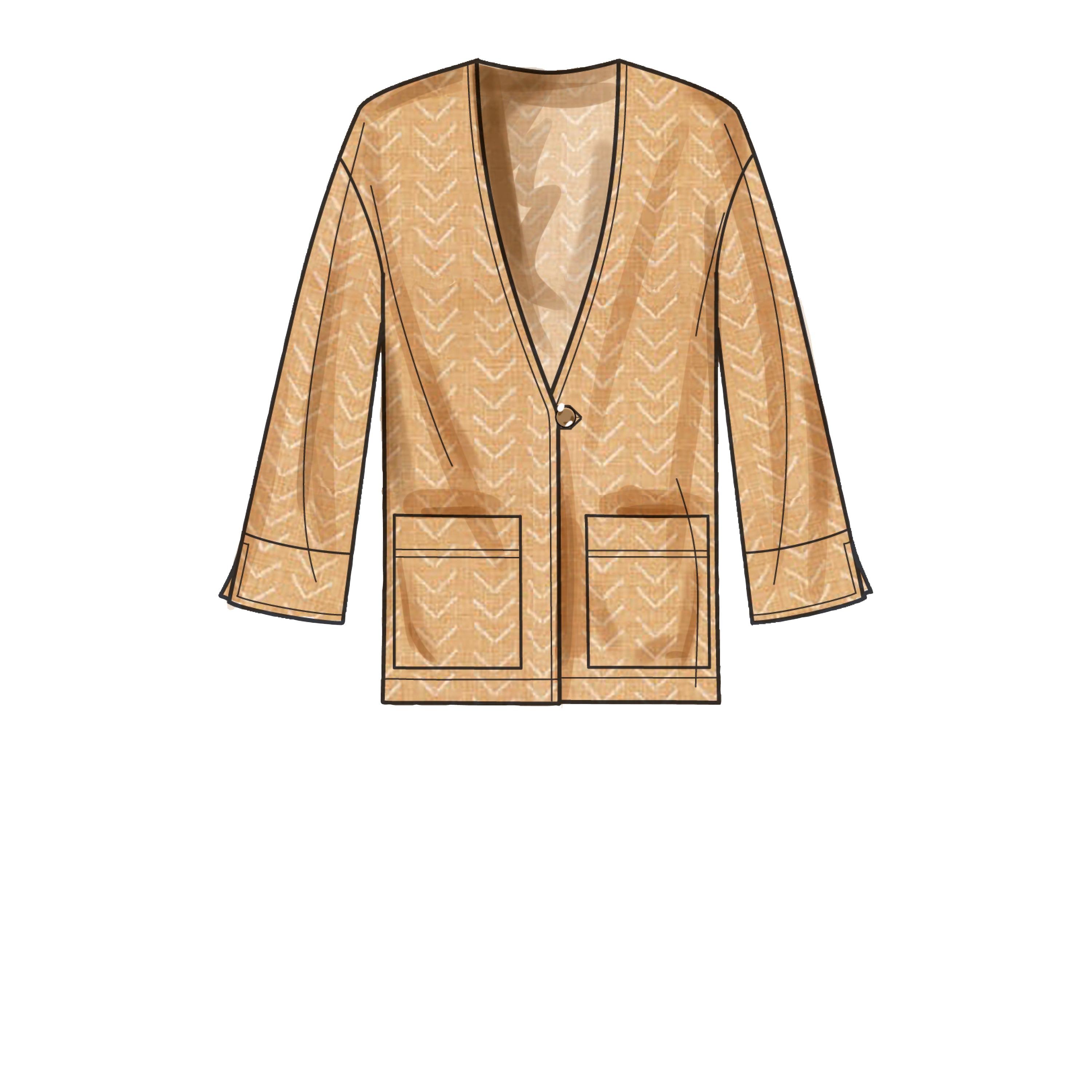 Simplicity Sewing Pattern S9468 Misses' Easy Unlined Jacket