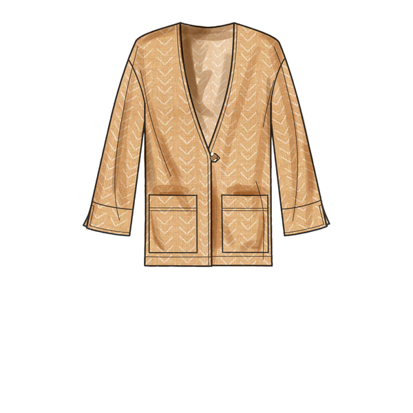 Simplicity Sewing Pattern S9468 Misses' Easy Unlined Jacket