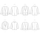 Simplicity Sewing Pattern S9468 Misses' Easy Unlined Jacket-8