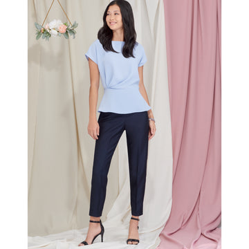 Simplicity Sewing Pattern S9470 Misses' Peplum Tops - 0