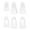 Simplicity Sewing Pattern S9472 Misses' Skirts-8