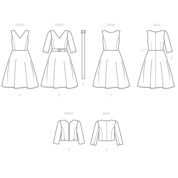 Simplicity Sewing Pattern S9474 Women's Dresses and Jacket