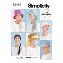 Simplicity Sewing Pattern S9491 CHEMO HEAD COVERINGS