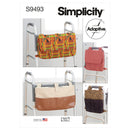 Simplicity Sewing Pattern S9493 WALKER BAGS-1