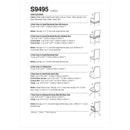 Simplicity Sewing Pattern S9495 CHAIR SLIPCOVERS-9