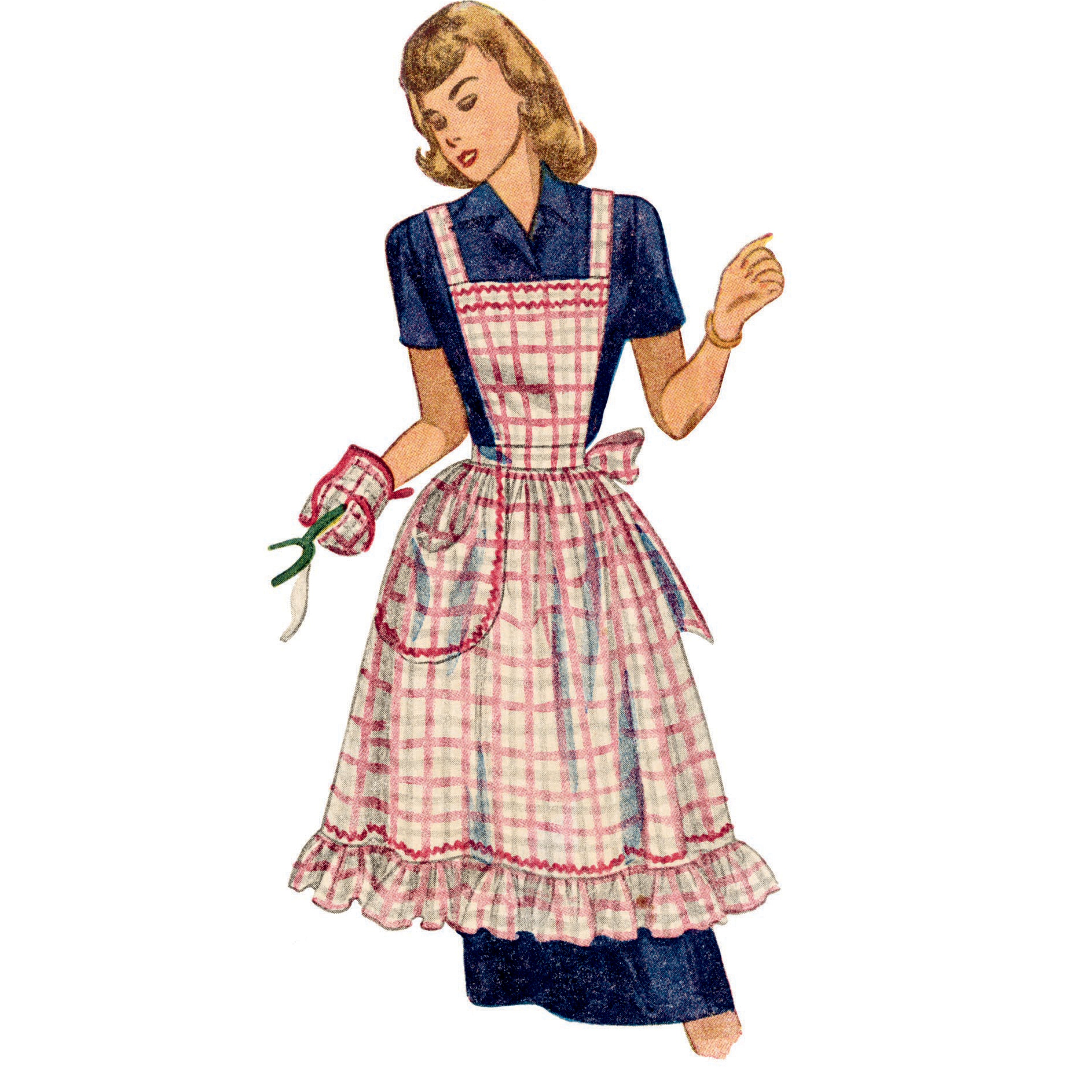 Simplicity Sewing Pattern S9496 MISSES' VINTAGE APRON