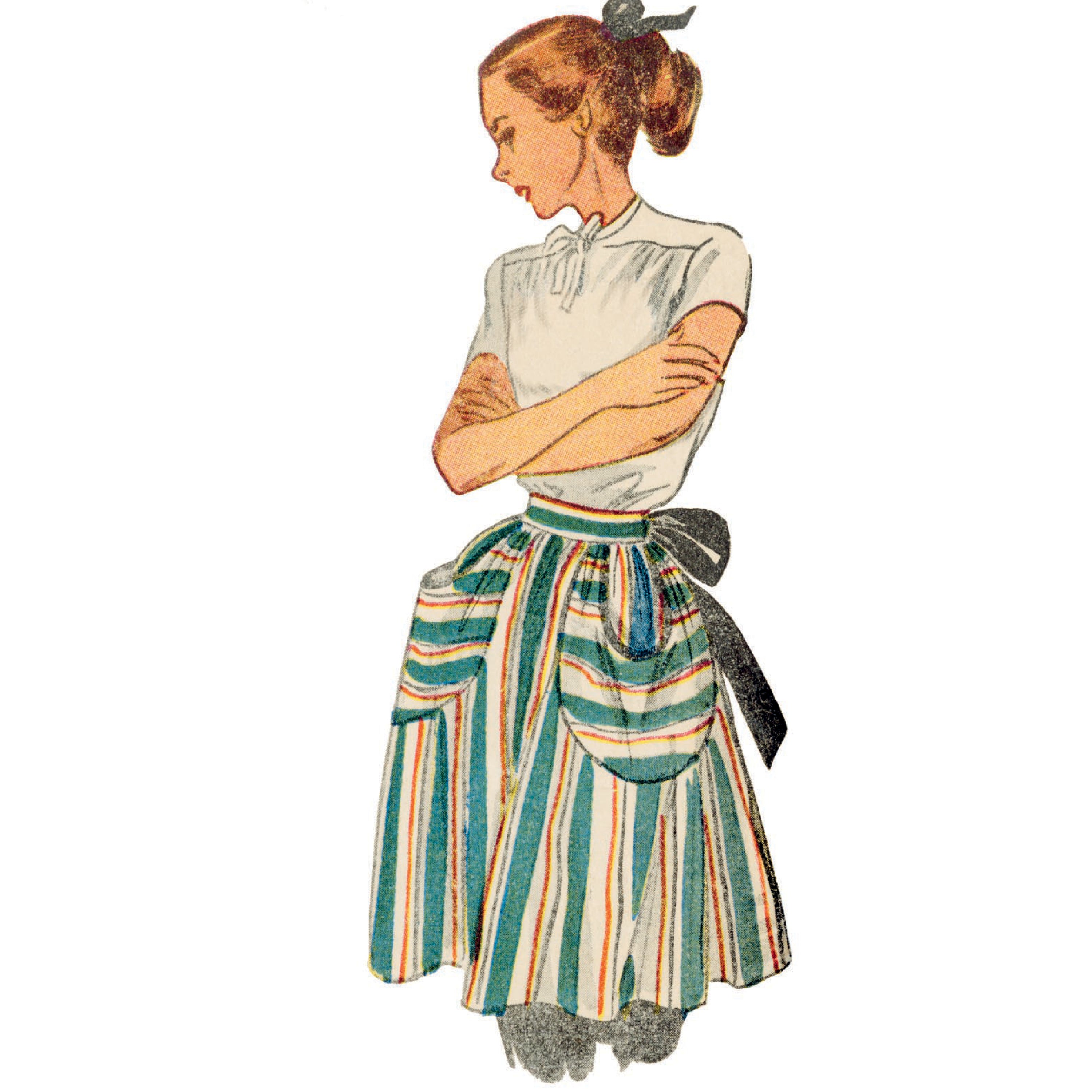 Simplicity Sewing Pattern S9496 MISSES' VINTAGE APRON