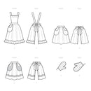 Simplicity Sewing Pattern S9496 MISSES' VINTAGE APRON-7