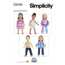 Simplicity Sewing Pattern S9499 18" DOLL CLOTHES-1