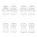 Simplicity Sewing Pattern S9503 CHILDREN'S DRESSES-8