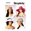 Simplicity Sewing Pattern S9505 HATS IN FOUR STYLES-1
