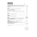 Simplicity Sewing Pattern S9523 18" DOLL CLOTHES
