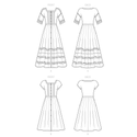 Simplicity Sewing Pattern S9542 MISSES' DRESSES