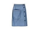 Simplicity Sewing Pattern S9552 MISSES' TOP AND SKIRTS-5