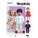 Simplicity Sewing Pattern S9567 18" DOLL CLOTHES-1