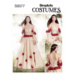 Simplicity Sewing Pattern S9577 MISSES' FANTASY COSTUME