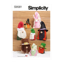 Simplicity Sewing Pattern S9581 PLUSH GNOMES IN TWO SIZES-1