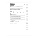 Simplicity Sewing Pattern S9588 BABIES' HATS AND BIBS-8