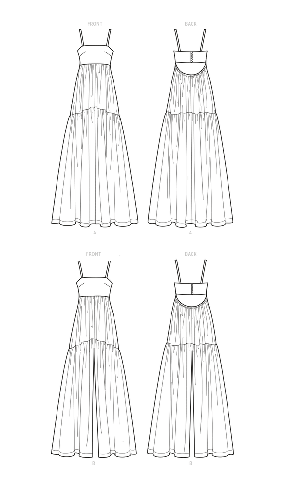 Simplicity Sewing Pattern S9597 MISSES' DRESS AND JUMPSUIT BY MIMI G