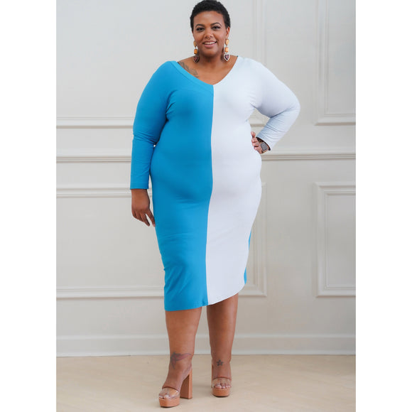 Simplicity Sewing Pattern S9599 WOMEN'S KNIT DRESSES BY MIMI G