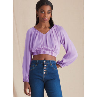 Simplicity Sewing Pattern S9604 MISSES' BLOUSES