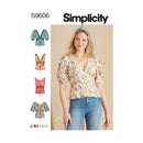 Simplicity Sewing Pattern S9606 MISSES' BLOUSE-1