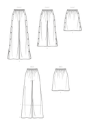 Simplicity Sewing Pattern S9608 MISSES' PANTS AND SKIRT-7