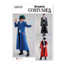 Simplicity Sewing Pattern S9630 MEN'S COSTUME COATS-1