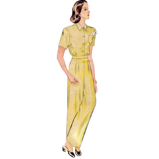 Simplicity Sewing Pattern S9635 MISSES' VINTAGE LOUNGE TOP AND PANTS