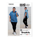 Simplicity Sewing Pattern S9636 MISSES' HOODIES AND LEGGINGS BY MIMI G-1