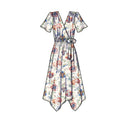 Simplicity Sewing Pattern S9639 MISSES' MIDI WRAP DRESS-4
