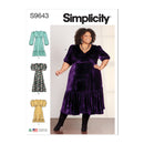 Simplicity Sewing Pattern S9643 WOMEN'S DRESS-1