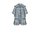 Simplicity Sewing Pattern S9649 MISSES' PONCHOS-5