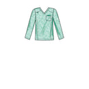 Simplicity Sewing Pattern S9650 UNISEX KNIT SCRUBS-4