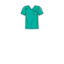 Simplicity Sewing Pattern S9650 UNISEX KNIT SCRUBS-5