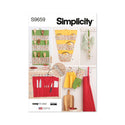 Simplicity Sewing Pattern S9659 KITCHEN ACCESSORIES BY THERESA LAQUEY