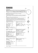 Simplicity Sewing Pattern S9668 CHRISTMAS DƒCOR-7