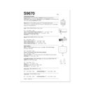 Simplicity Sewing Pattern S9670 SEWING ROOM ACCESSORIES-9