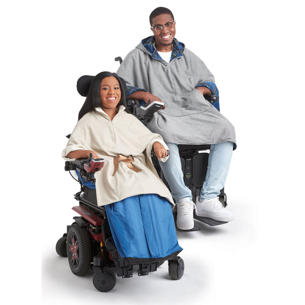 Simplicity Sewing Pattern S9671 PONCHO WITH DETACHABLE HOOD AND WHEELCHAIR BLANKET