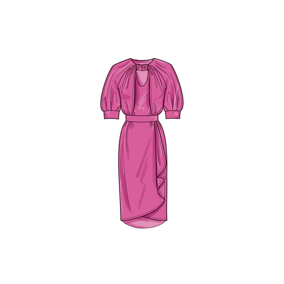 Simplicity Sewing Pattern S9677 MISSES' DRESSES WITH SLEEVE AND LENGTH VARIATIONS - DESIGNED FOR AMERICAN SEWING GUILD